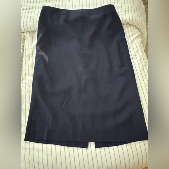 J. Crew Navy Skirt - Picture 1 of 2